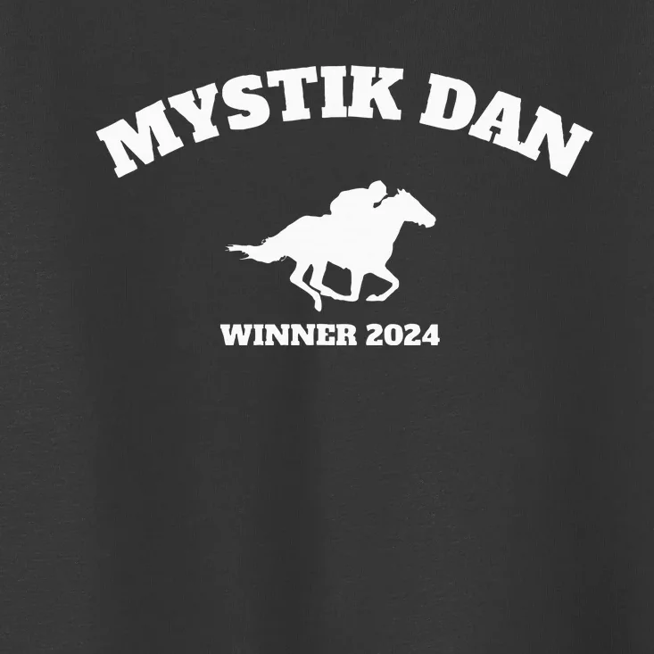 Horse Racing Mystik Dan Winner 2024 Toddler T-Shirt