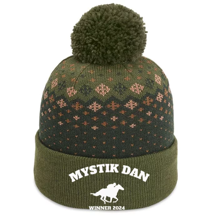 Horse Racing Mystik Dan Winner 2024 The Baniff Cuffed Pom Beanie