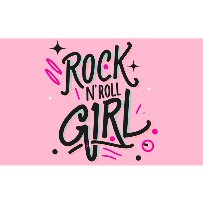 Halloween Rock N Roll Girl Retro Costume Graffiti Bumper Sticker