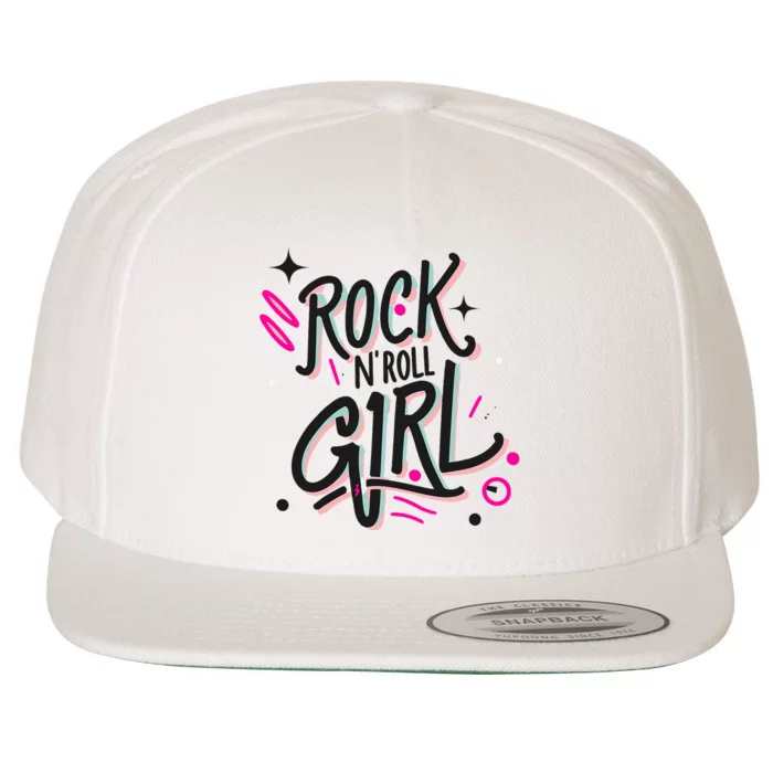 Halloween Rock N Roll Retro Costume Graffiti Wool Snapback Cap