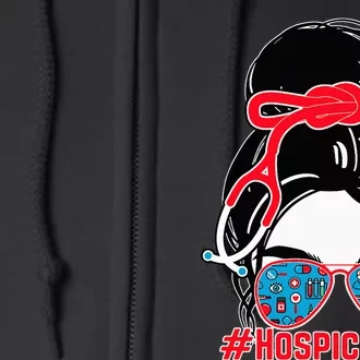 Hospice Registered Nurse Full Zip Hoodie