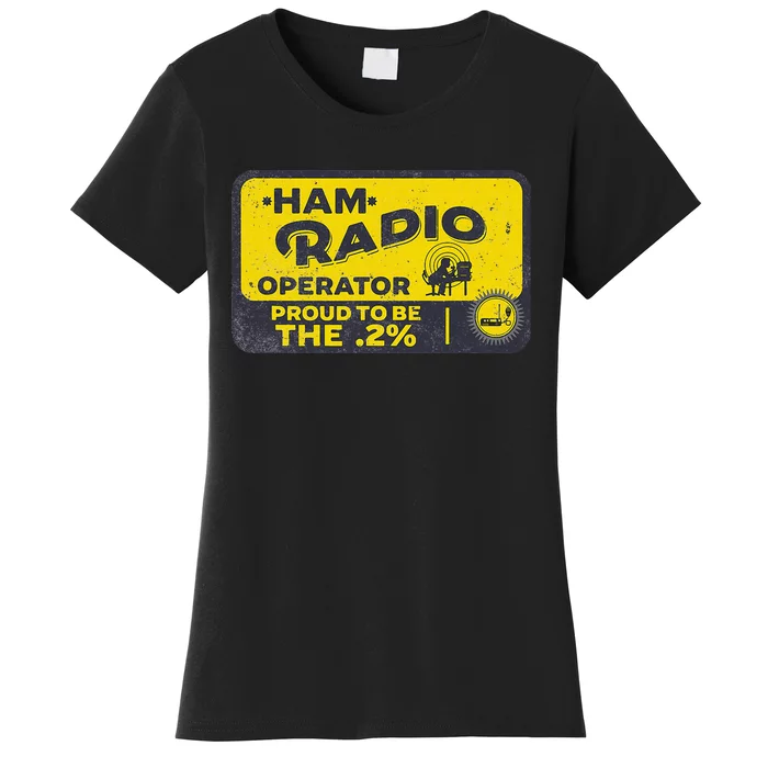 Ham Radio Operator For Signalers And Technicians Women's T-Shirt