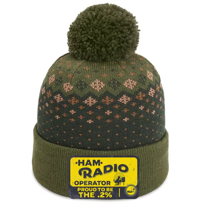 Ham Radio Operator For Signalers And Technicians The Baniff Cuffed Pom Beanie