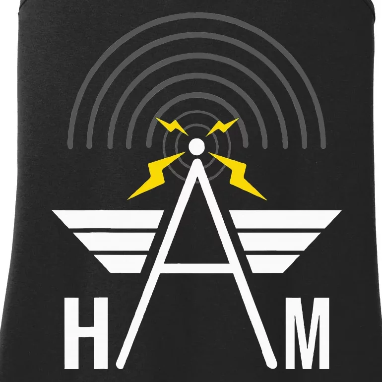 Ham Radio Operator Amateur Radio Enthusiast Ladies Essential Tank