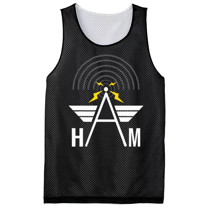 Ham Radio Operator Amateur Radio Enthusiast Mesh Reversible Basketball Jersey Tank