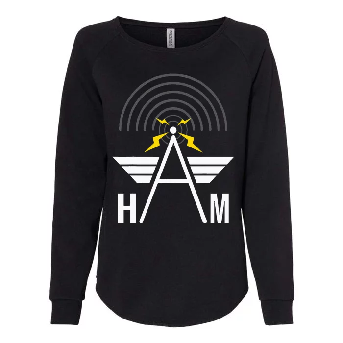 Ham Radio Operator Amateur Radio Enthusiast Womens California Wash Sweatshirt