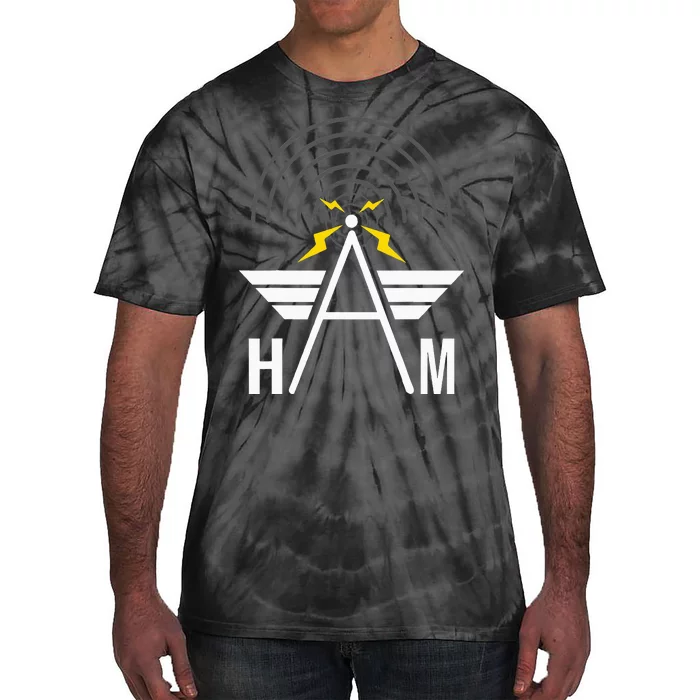 Ham Radio Operator Amateur Radio Enthusiast Tie-Dye T-Shirt