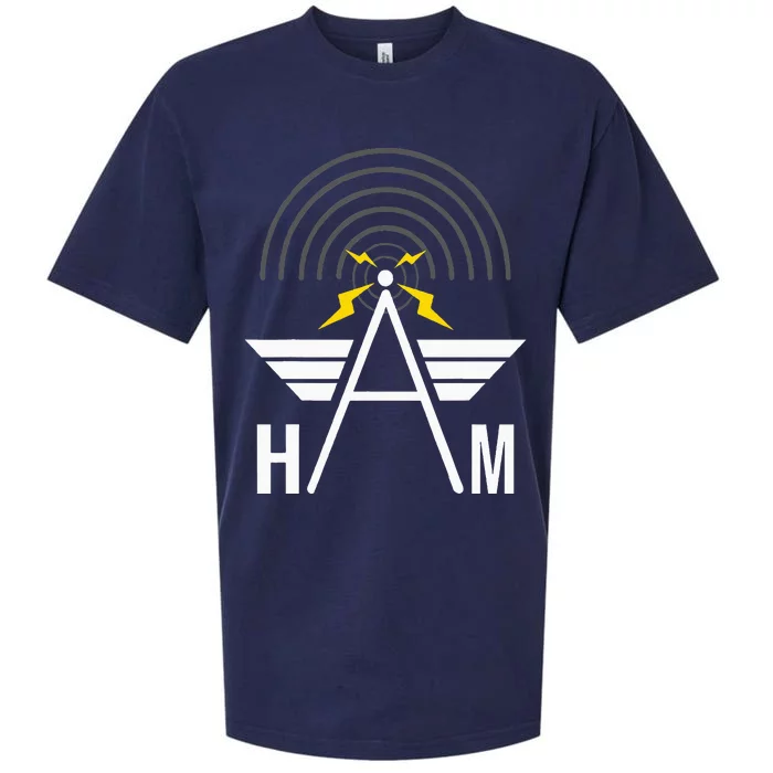 Ham Radio Operator Amateur Radio Enthusiast Sueded Cloud Jersey T-Shirt