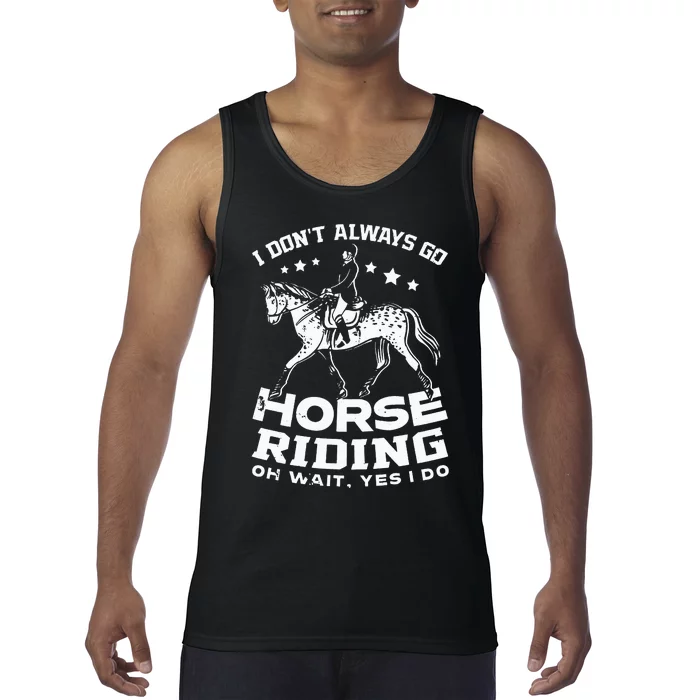 Horse Riding Owner Outfit Equestrian Horse Lover Tank Top