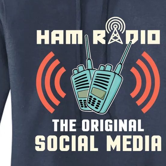 Ham Radio Operator CB Radio Funny Women's Pullover Hoodie