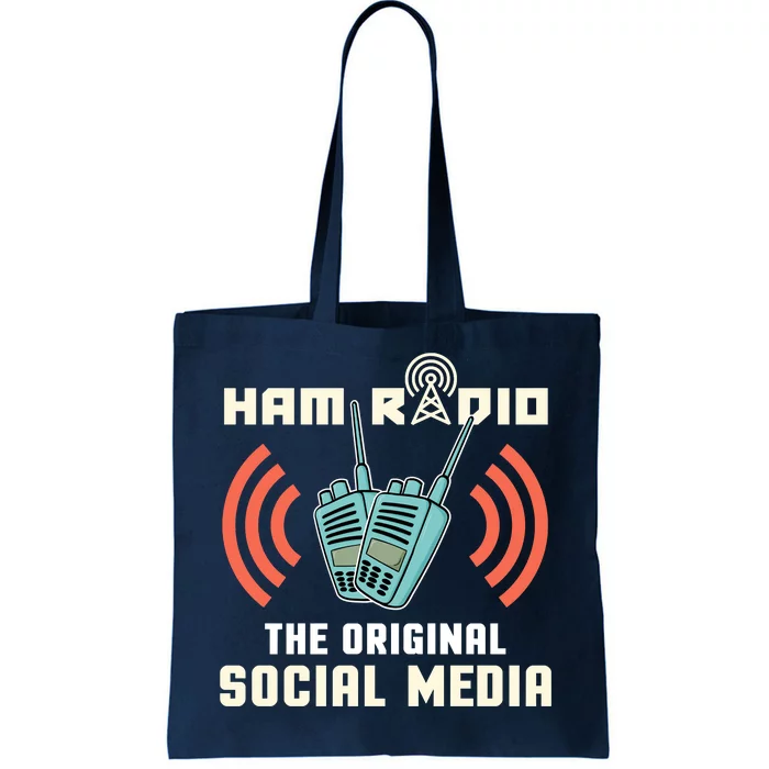 Ham Radio Operator CB Radio Funny Tote Bag