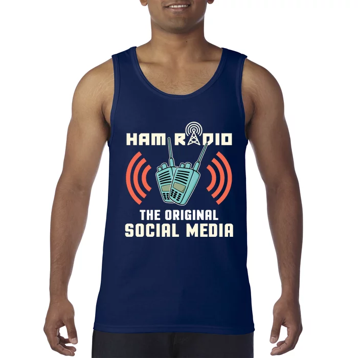 Ham Radio Operator CB Radio Funny Tank Top