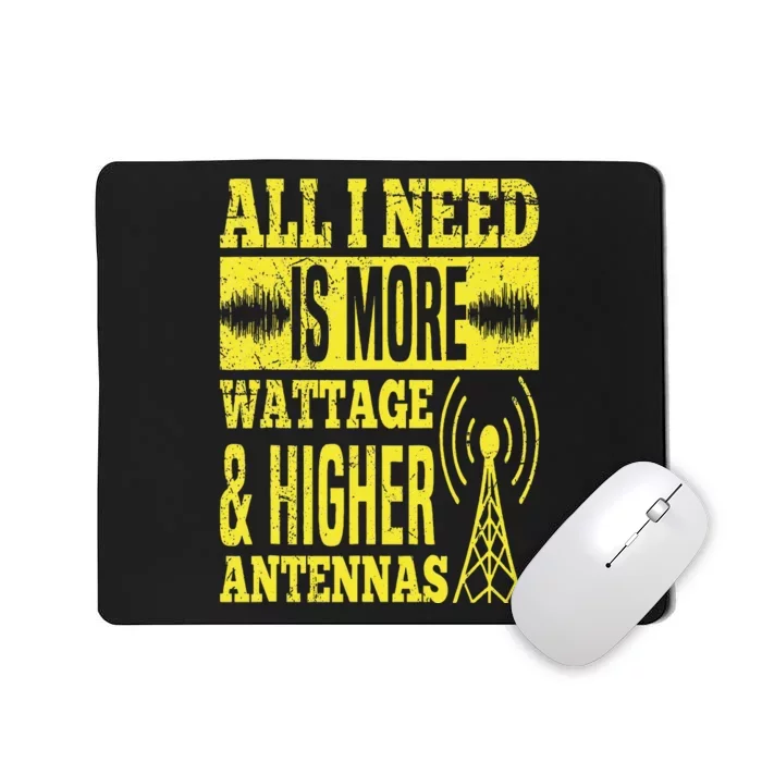 HAM Radio Professional Design for a Ham radio hobbyist Mousepad