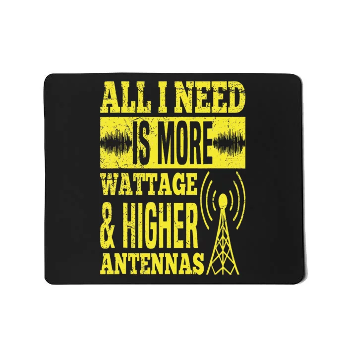 HAM Radio Professional Design for a Ham radio hobbyist Mousepad