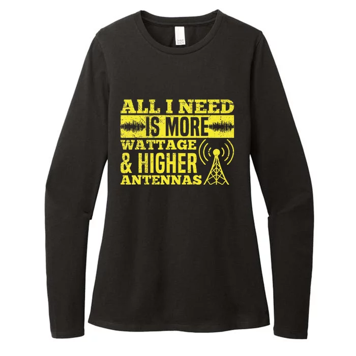 HAM Radio Professional Design for a Ham radio Womens CVC Long Sleeve Shirt