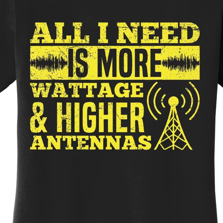 HAM Radio Professional Design for a Ham radio Women's T-Shirt