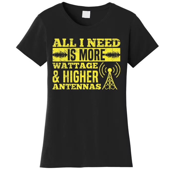 HAM Radio Professional Design for a Ham radio Women's T-Shirt