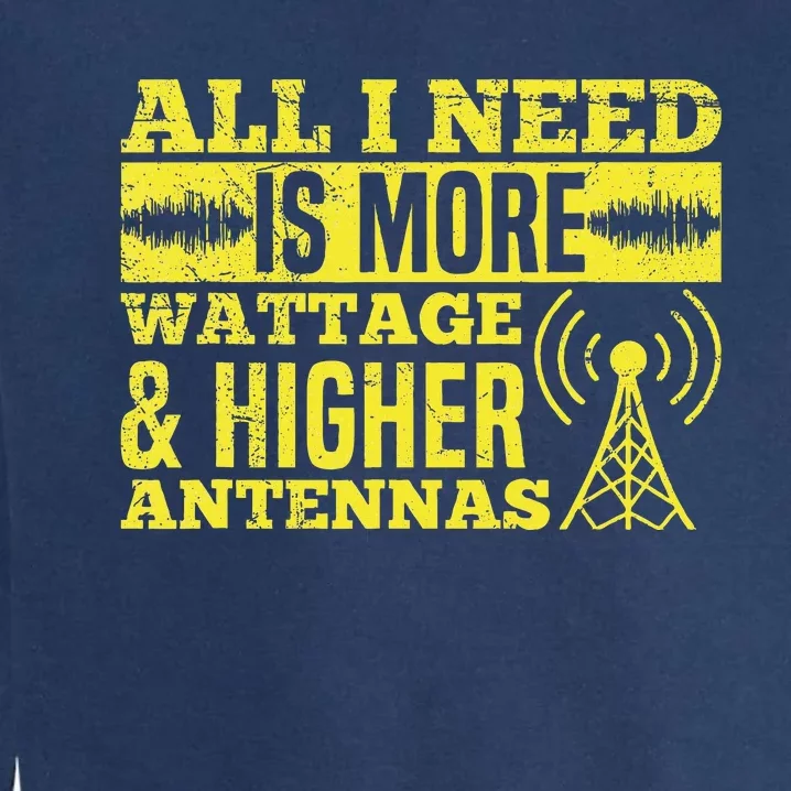 HAM Radio Professional Design for a Ham radio Garment-Dyed Sweatshirt