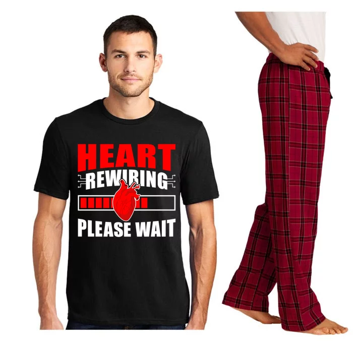 Heart Rewiring Please Wait Open Heart Surgery Survivor Cute Gift Pajama Set