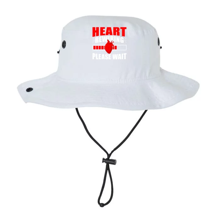 Heart Rewiring Please Wait Open Heart Surgery Survivor Cute Gift Legacy Cool Fit Booney Bucket Hat