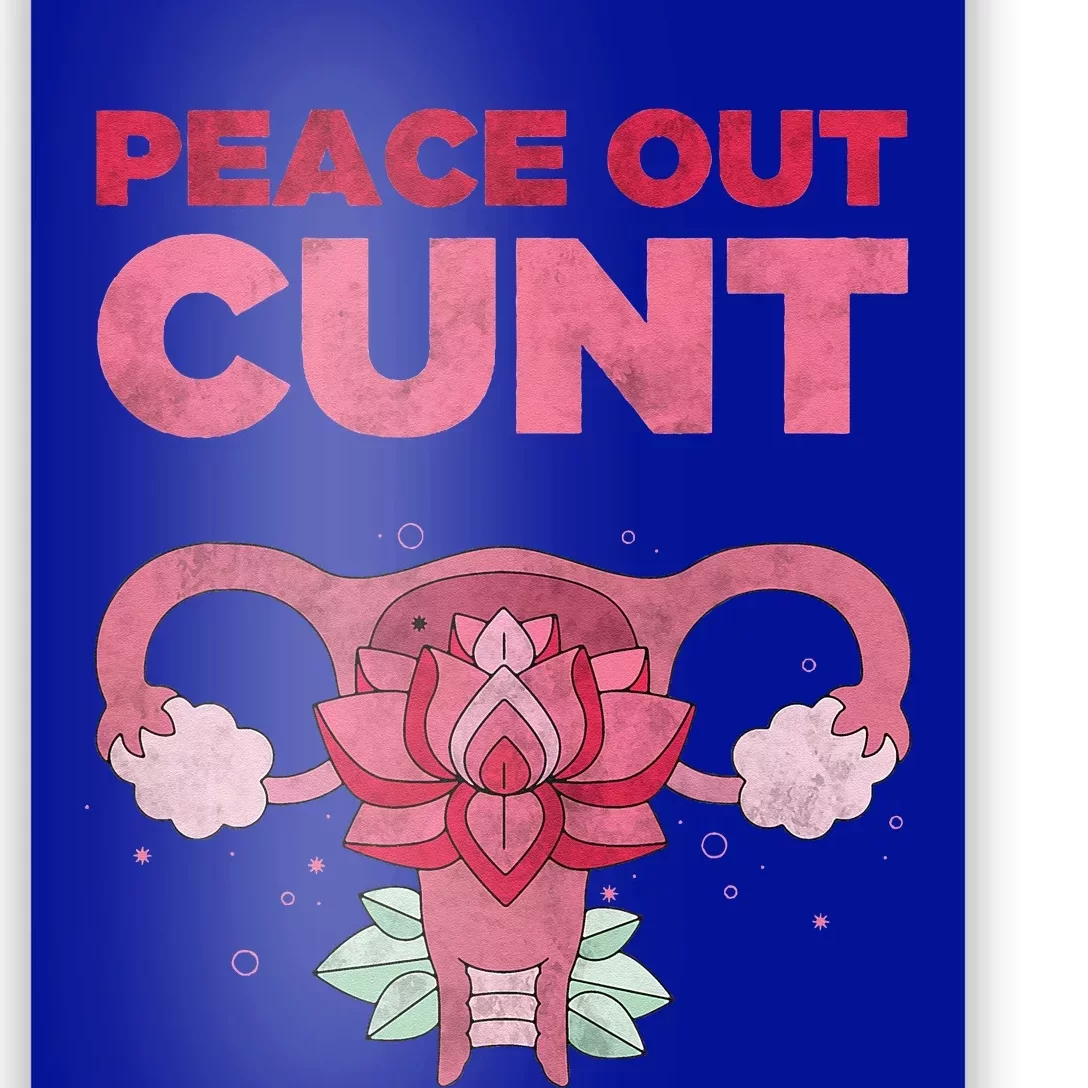 Hysterectomy Recovery Products Peace Out Uterus Poster