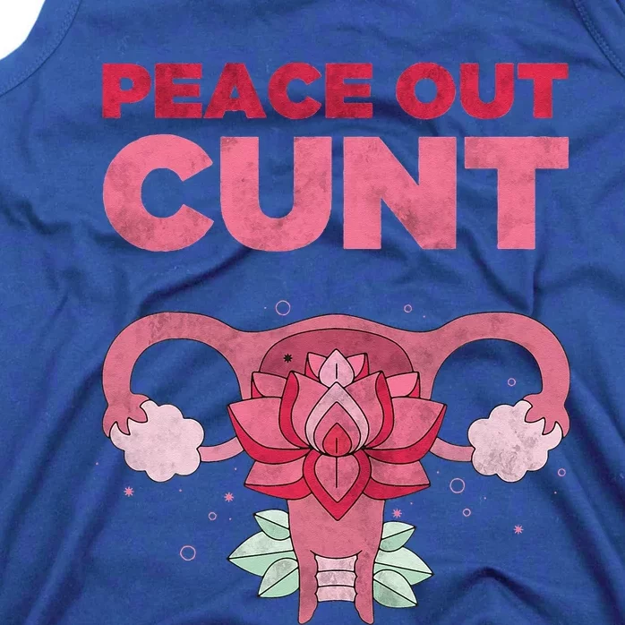 Hysterectomy Recovery Products Peace Out Uterus Tank Top