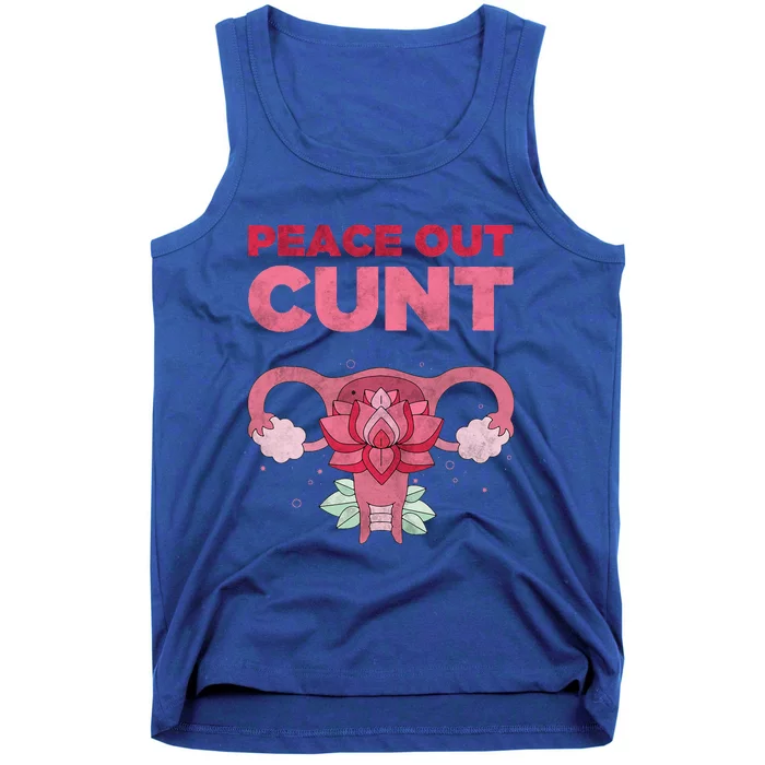 Hysterectomy Recovery Products Peace Out Uterus Tank Top