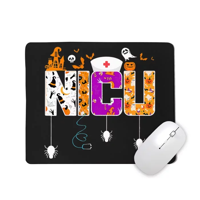 Halloween Retro Party for NICU Nurses and Nursing Students Mousepad