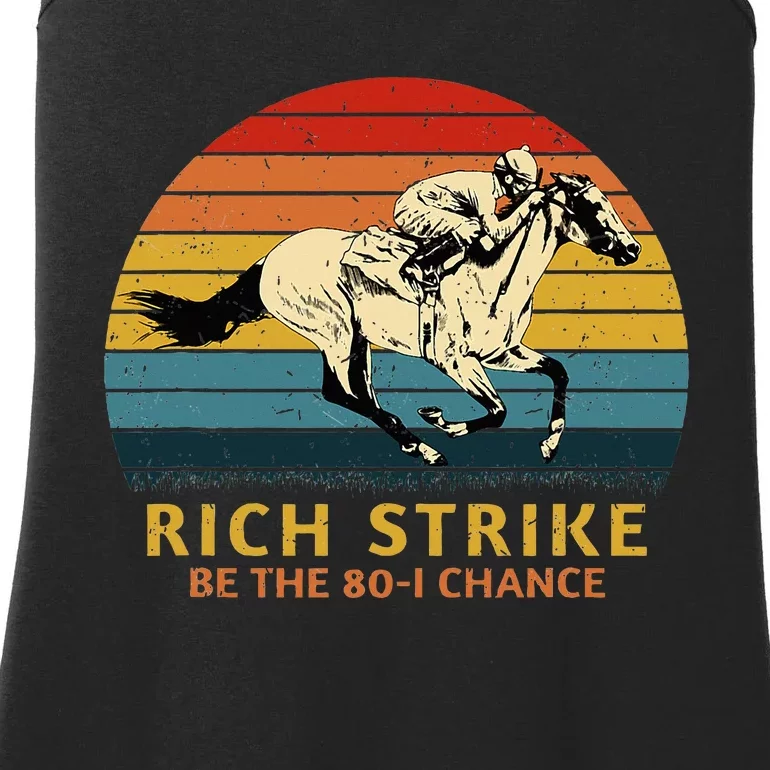 Horse Racing Rich Strike Be The 801 Chance Derby Winner Ladies Essential Tank