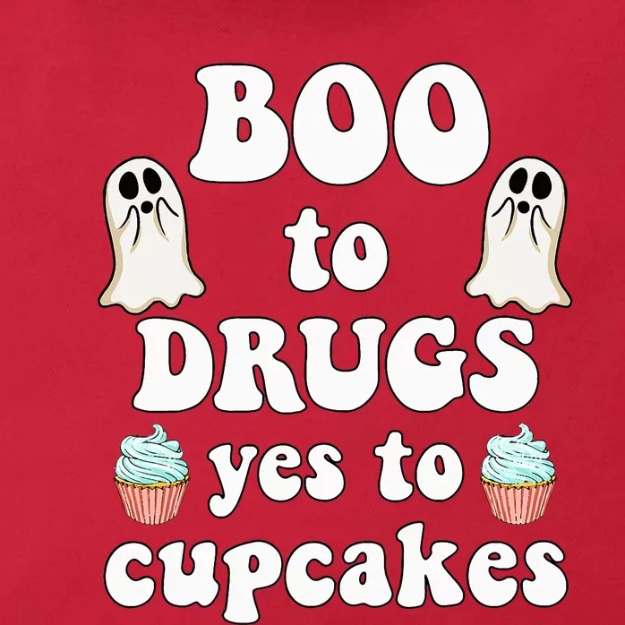 Halloween Red Ribbon Week Say BOO To Say Yes To Cupcakes Zip Tote Bag