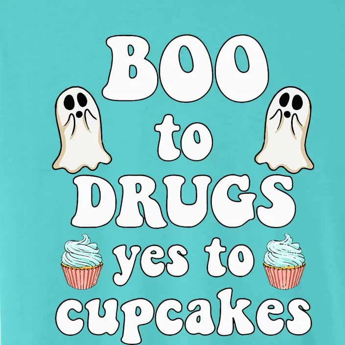 Halloween Red Ribbon Week Say BOO To Say Yes To Cupcakes ChromaSoft Performance T-Shirt