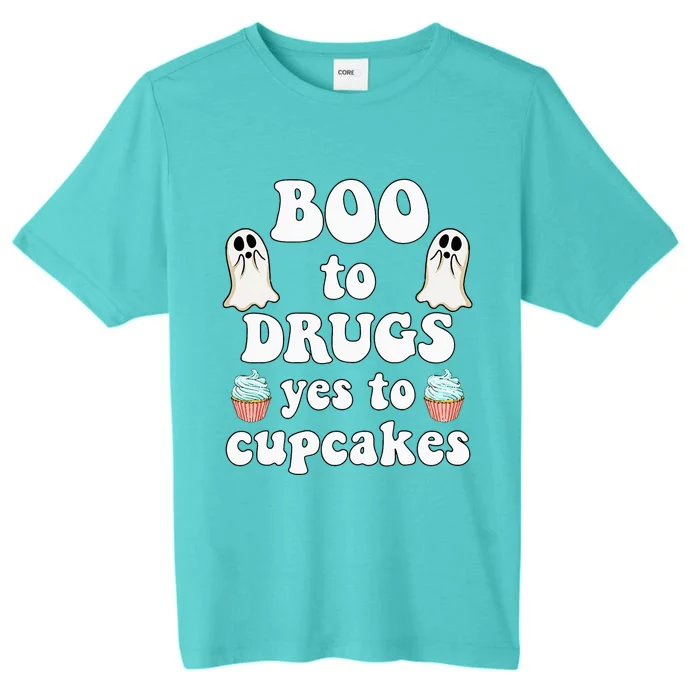 Halloween Red Ribbon Week Say BOO To Say Yes To Cupcakes ChromaSoft Performance T-Shirt