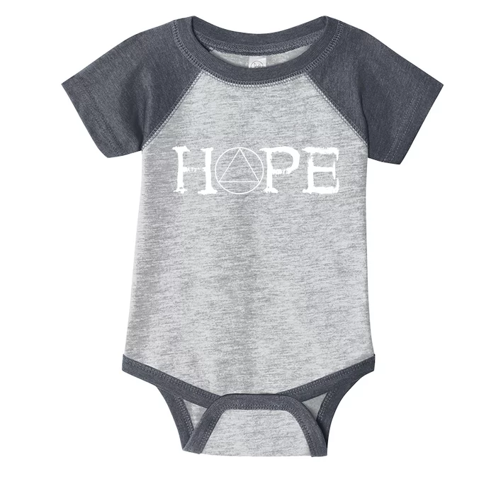 Hope Recover Sobriety Recovery Alcoholic Sober Infant Baby Jersey Bodysuit