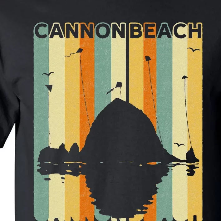 Haystack Rock Souvenir Cannon Beach Tall T-Shirt