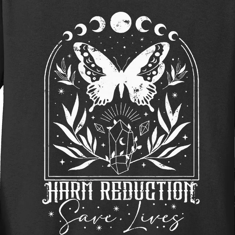 Harm Reduction Save Lives Prevent Kids Long Sleeve Shirt