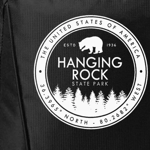 Hanging Rock State Park North Carolina City Backpack