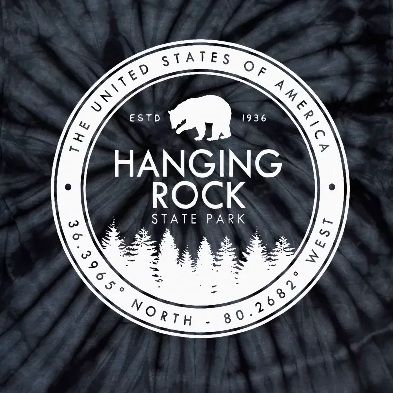 Hanging Rock State Park North Carolina Tie-Dye T-Shirt