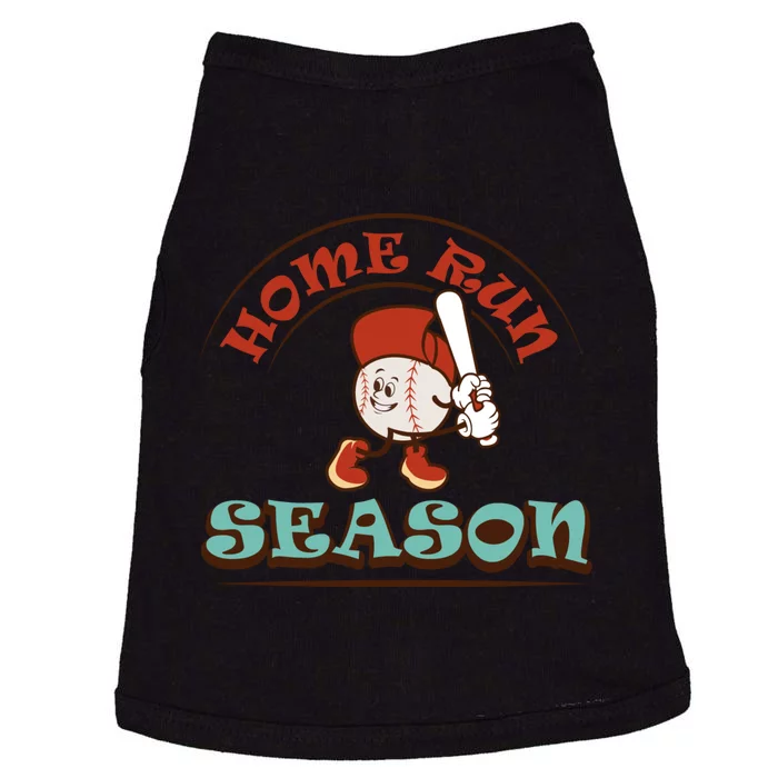 Home Run Season Perfect Gift For Siblings And Sports Fans Doggie Tank