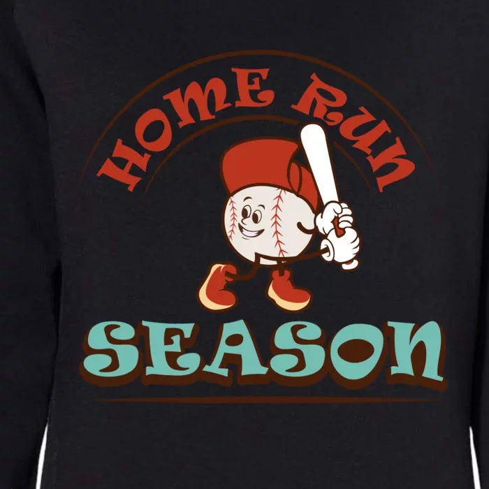 Home Run Season Perfect Gift For Siblings And Sports Fans Womens California Wash Sweatshirt