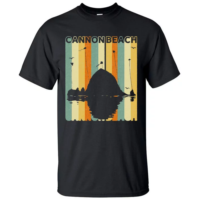 Haystack Rock Souvenir Cannon Beach Tall T-Shirt