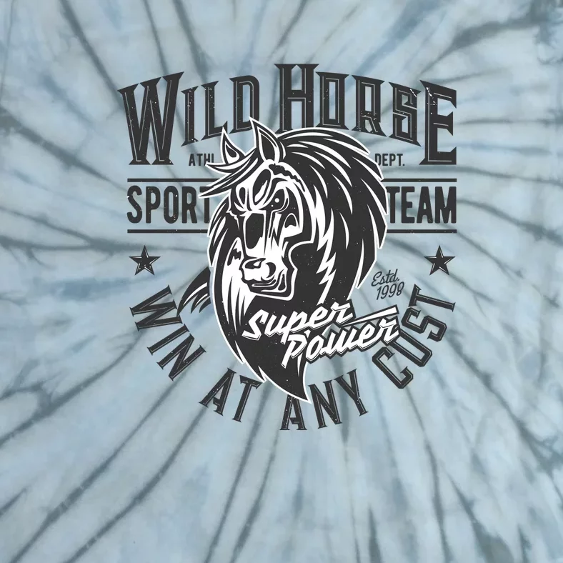 Horse Racing Sport Tie-Dye T-Shirt