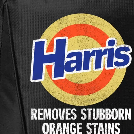 Harris Removes Stubborn Orange Stains Kamala Harris 2024 Gift City Backpack