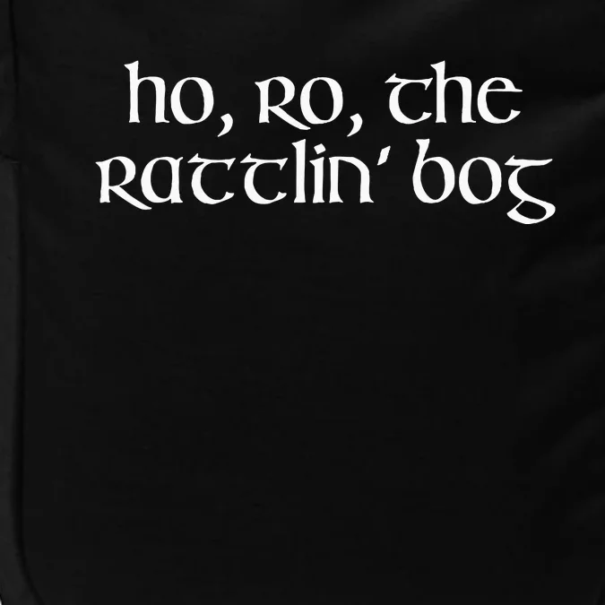 Ho Ro The Rattlin Bog St. Paddys Day Irish Drinking Impact Tech Backpack