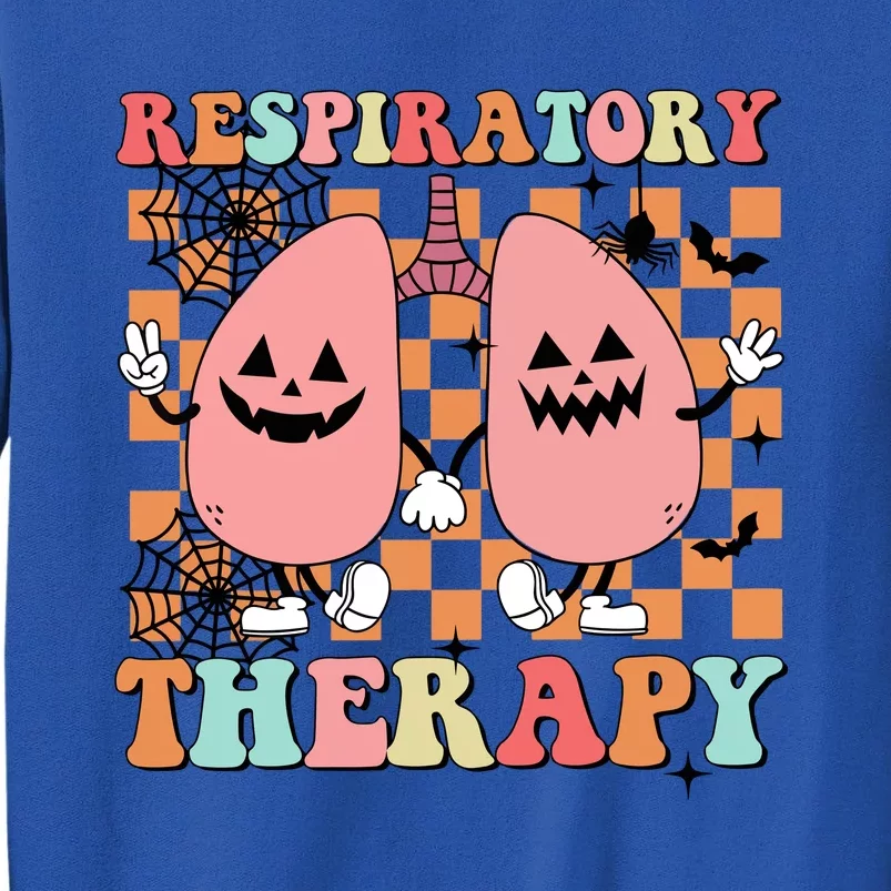 Halloween Respiratory Therapist Tall Sweatshirt