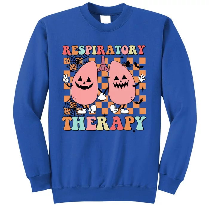 Halloween Respiratory Therapist Tall Sweatshirt