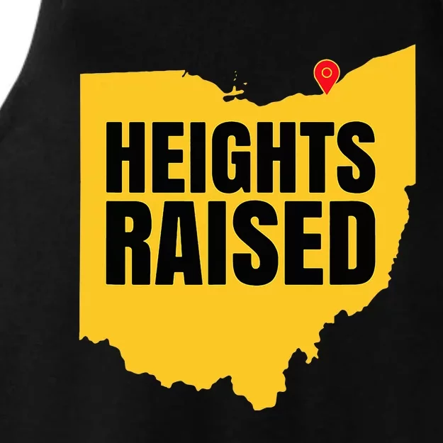 Heights Raised The Cleveland Heights Ladies Tri-Blend Wicking Tank