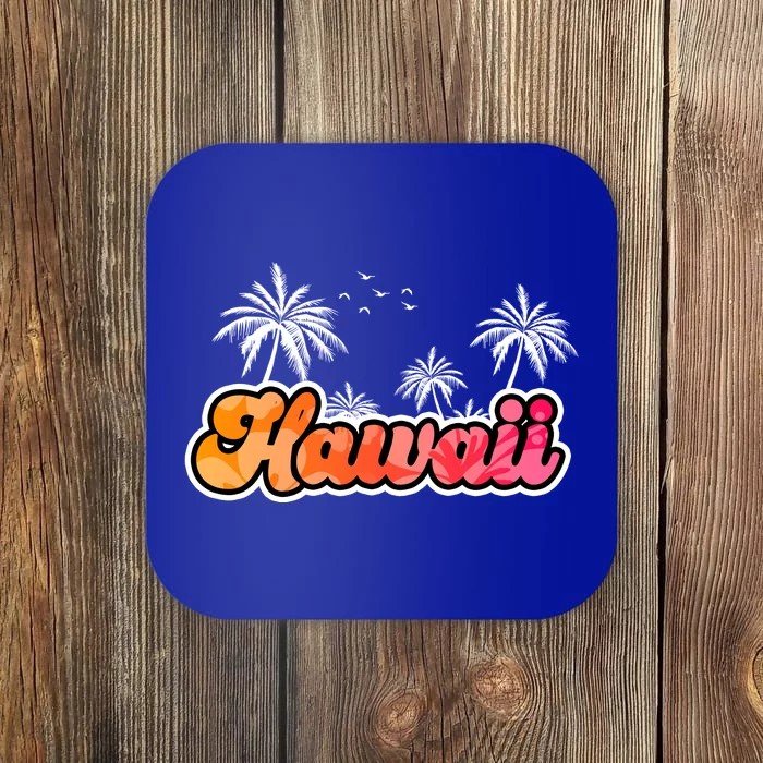 Hawaii Retro Tropical Coaster