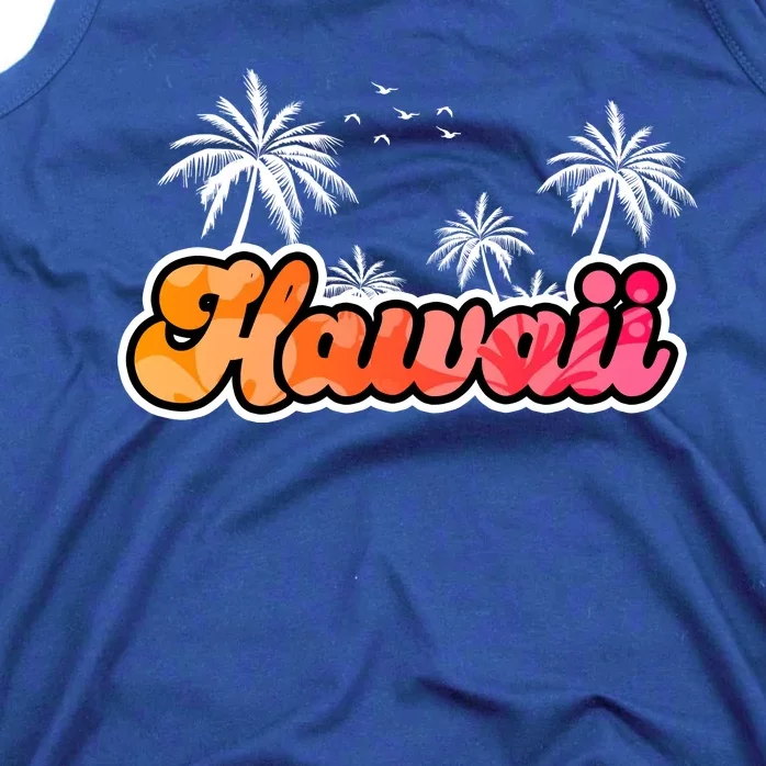 Hawaii Retro Tropical Tank Top