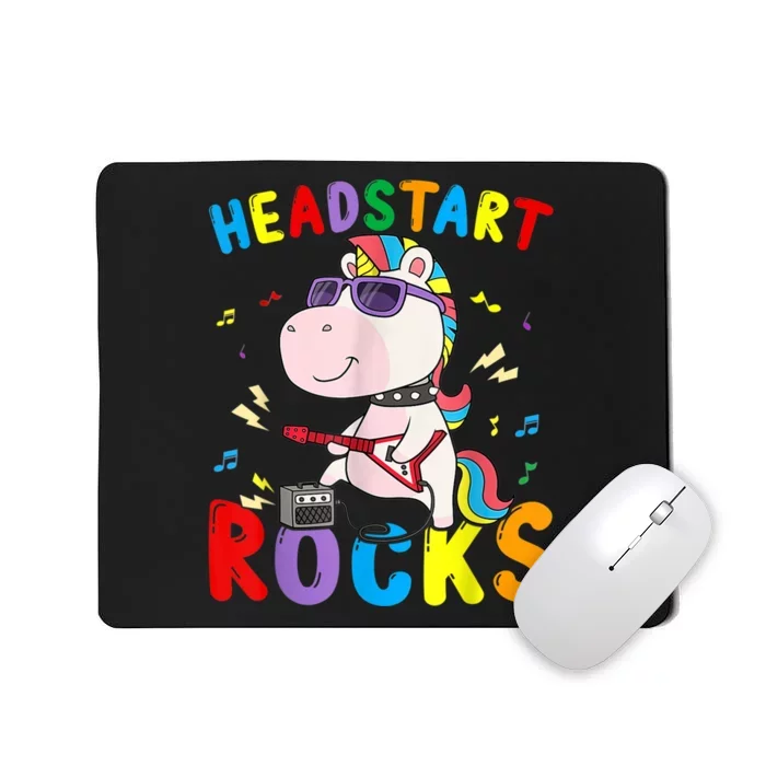 Headstart Rocks Unicorn Kids Back To School Mousepad