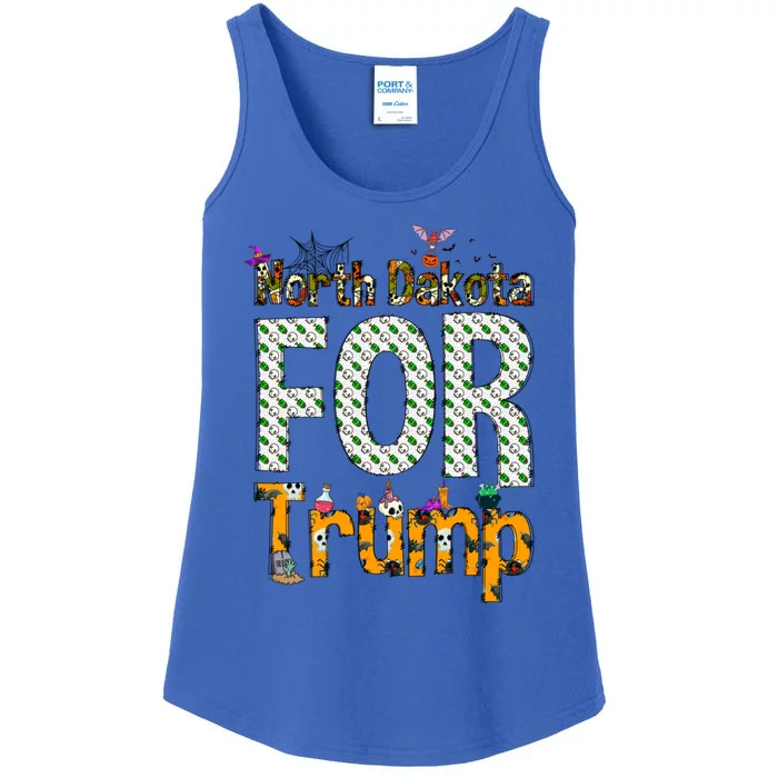 Halloween Reelect Vote For Donald Pro Trump Republican Gift Ladies Essential Tank